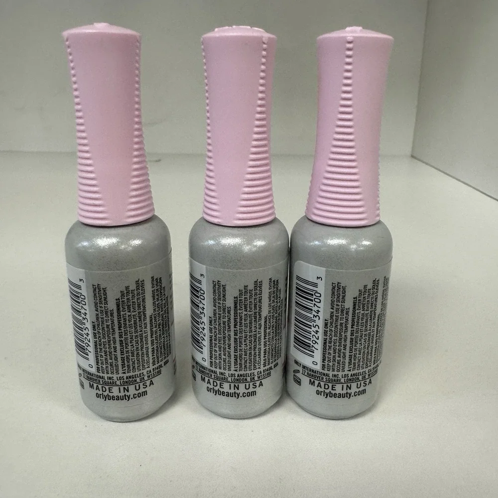 3 Pack Orly Gel FX Vitamin Infused EASY - OFF BASECOAT .3oz / 9mL